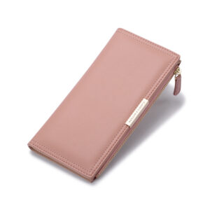 Geldbörsen Und Taschen Mode Einfarbig PU Geldbörse Universal #3874